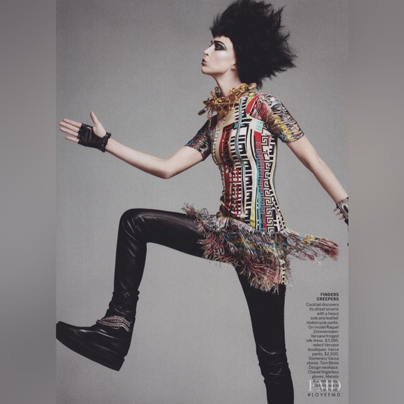 Versace Runway Fringe Dress - Picture 5 of 16